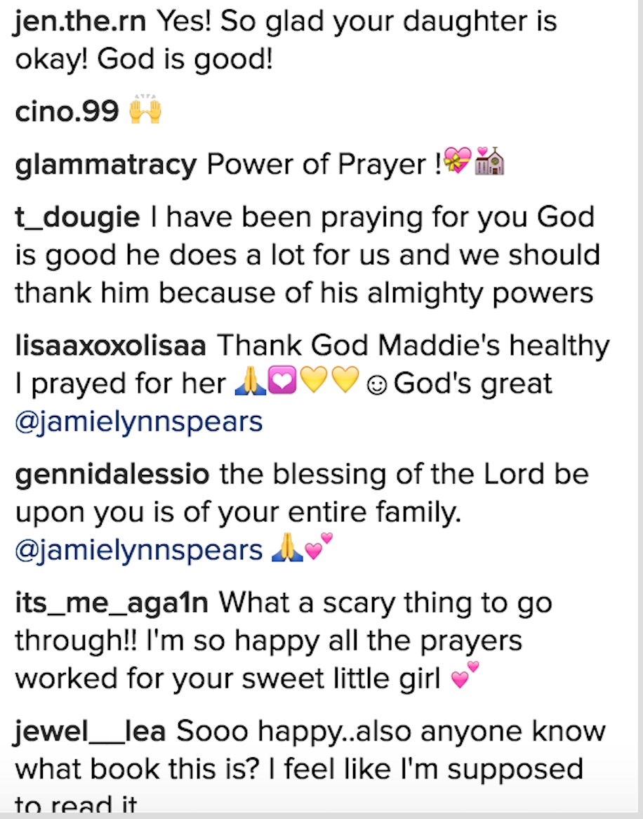 Country Singer Jamie Lynn Spears Shares Bible Verse After 8-Year-Old ...