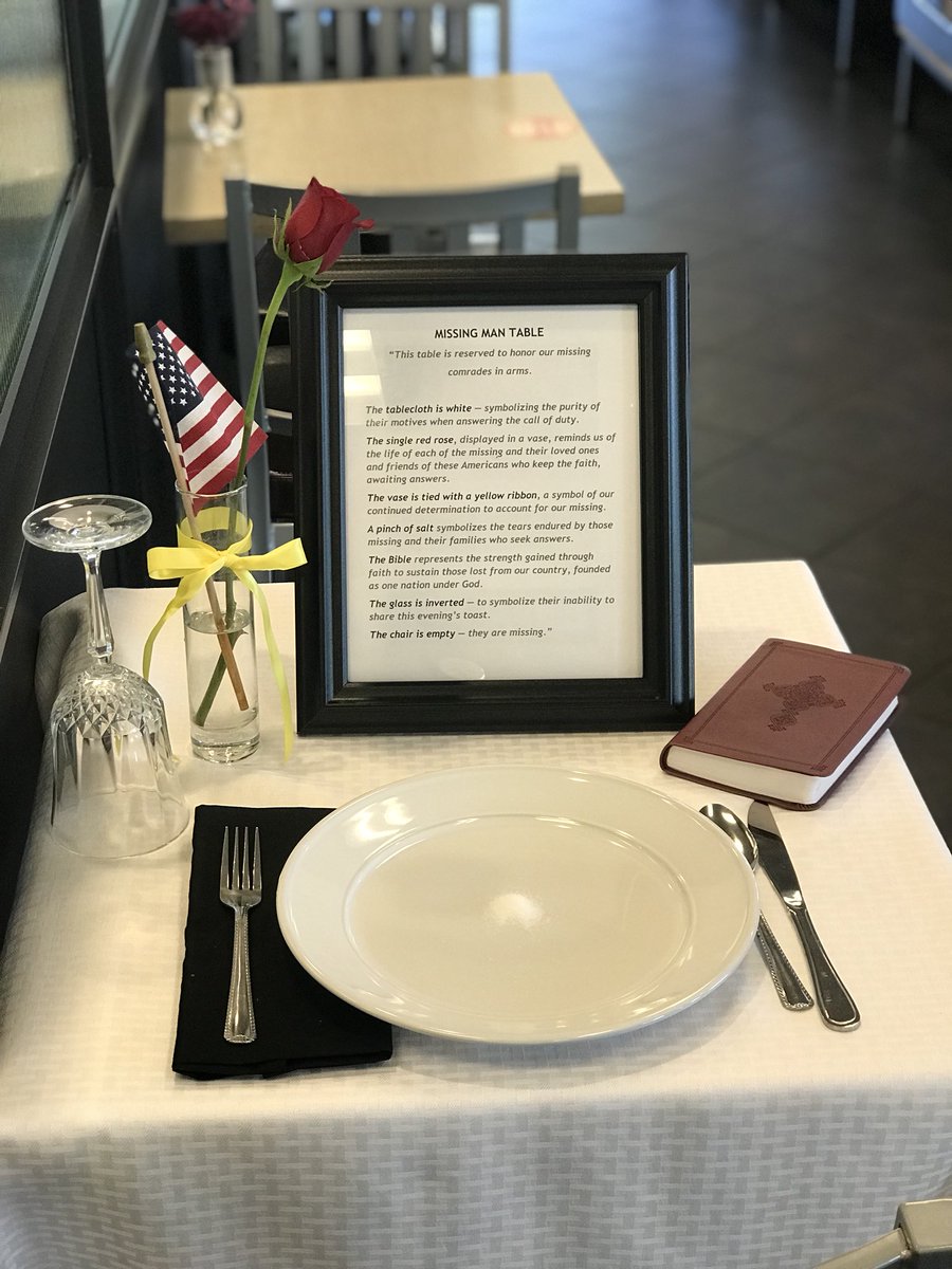 Chick-Fil-A’s Powerful ‘Missing Man Table’ Perfectly Honors Fallen ...